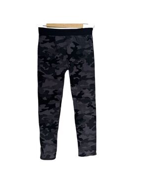 MALIBU SUGAR grey camo print leggings - size 7-14 (flex fit)
